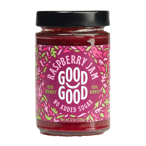 GOOD GOOD Keto Raspberry Jam