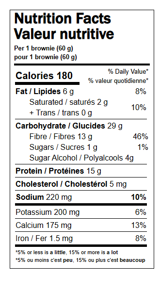 Ideal Protein Double Chocolate Brownie
