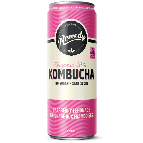 Remedy Kombucha - Raspberry Lemonade