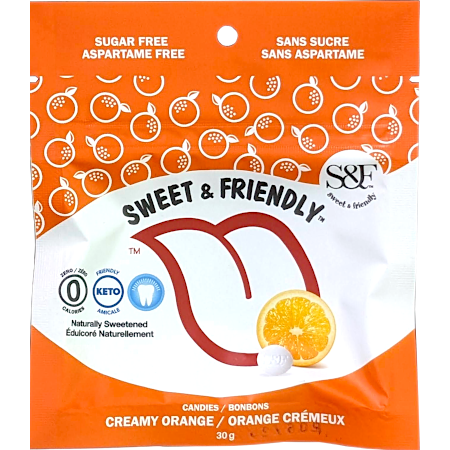 Sweet & Friendly-Creamy Orange Candy