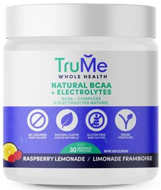 TruMe - BCAA + Electrolyte - Raspberry Lemonade